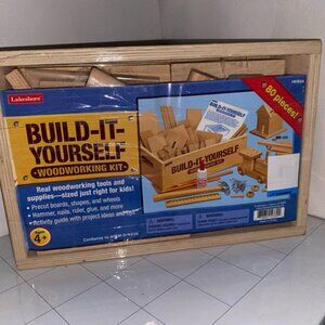 Spark Creativity with the Lakeshore Build-It-Yourself Woodworking Kit!